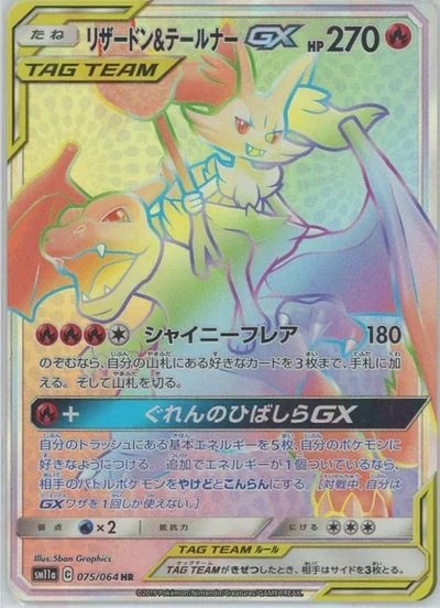 リザードン&テールナーGX