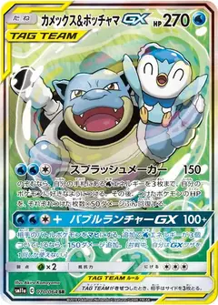 カメックス&ポッチャマGX